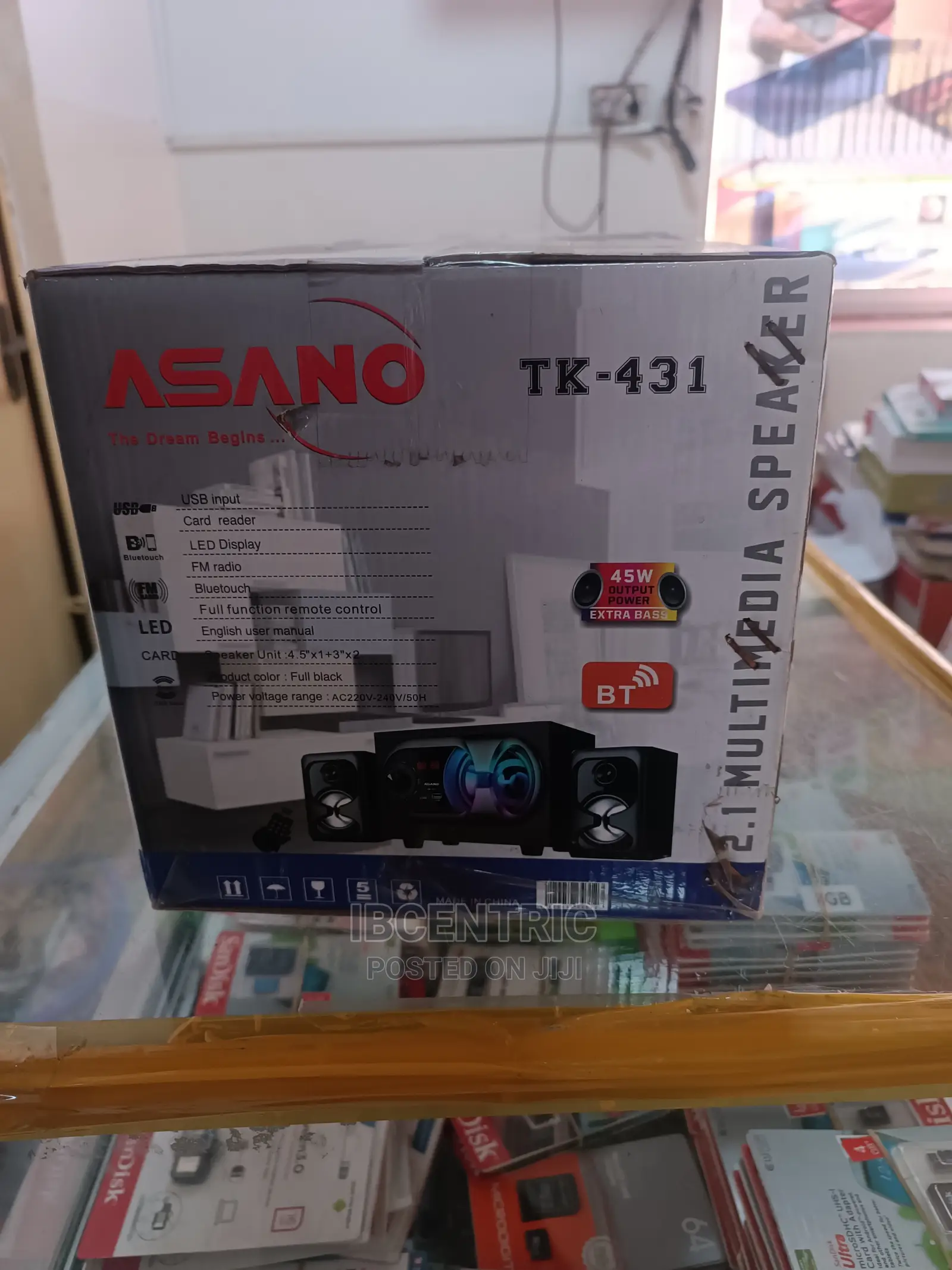 Asano Bluetooth 2.1 Channel Speakersystem