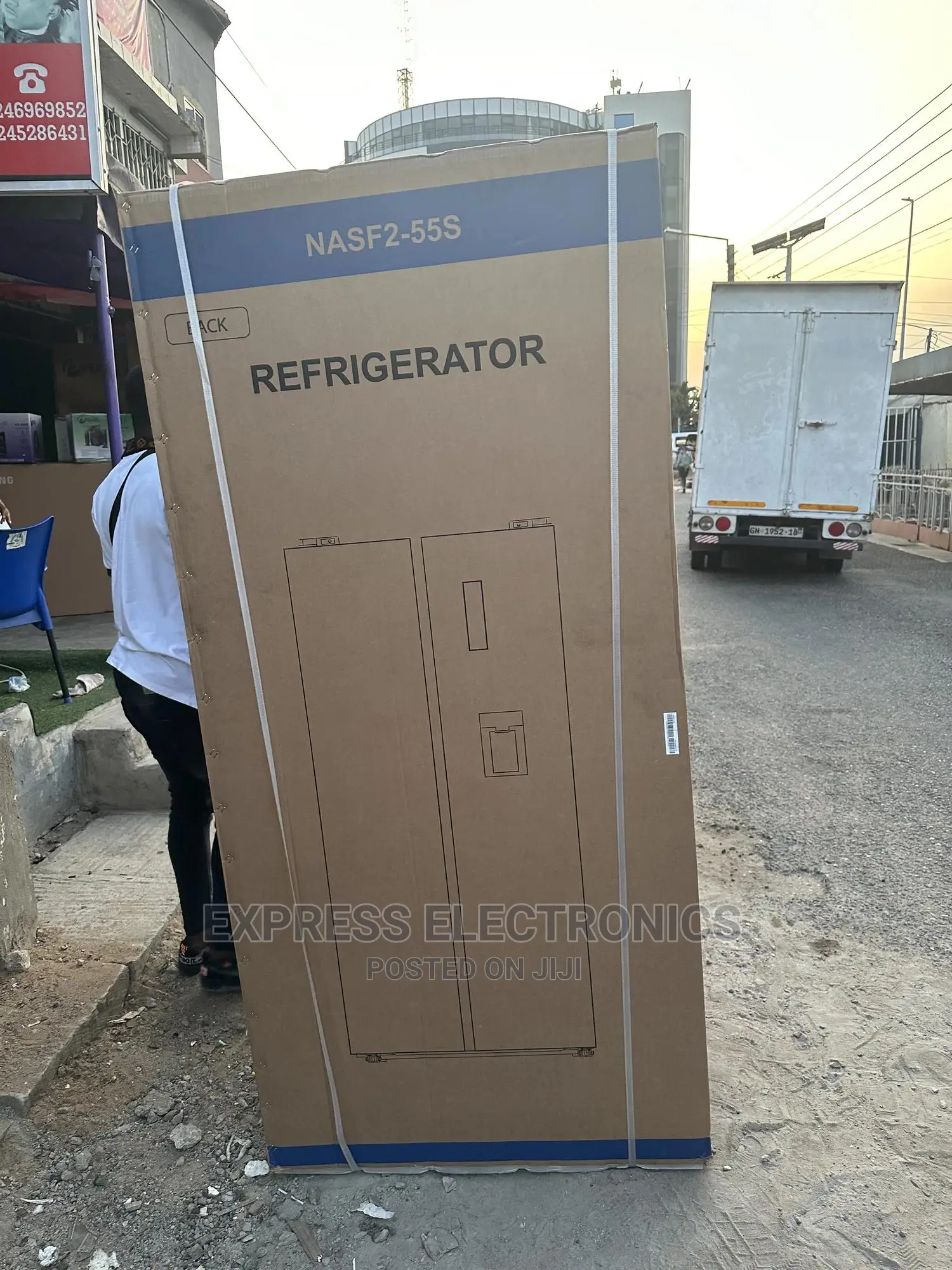 Quality Display Digital Nasco NASF2-55S) 430LTRS Fridge