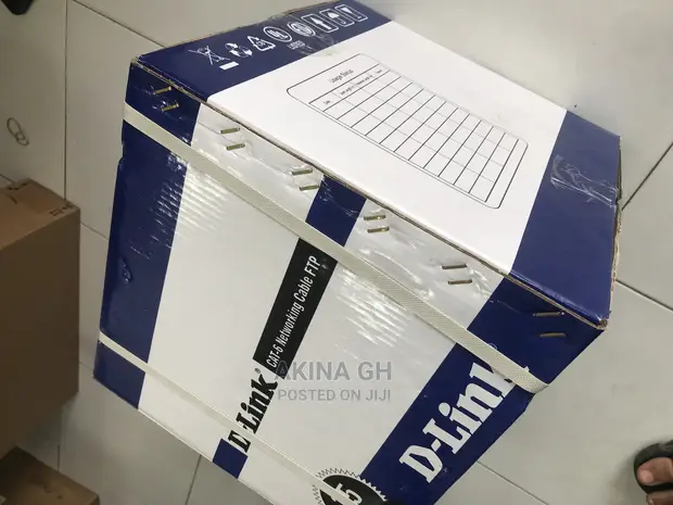 D-Link FTP 305m Cat6 Cable -Grey 2