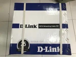 Photo - D-Link FTP 305m Cat6 Cable -Grey