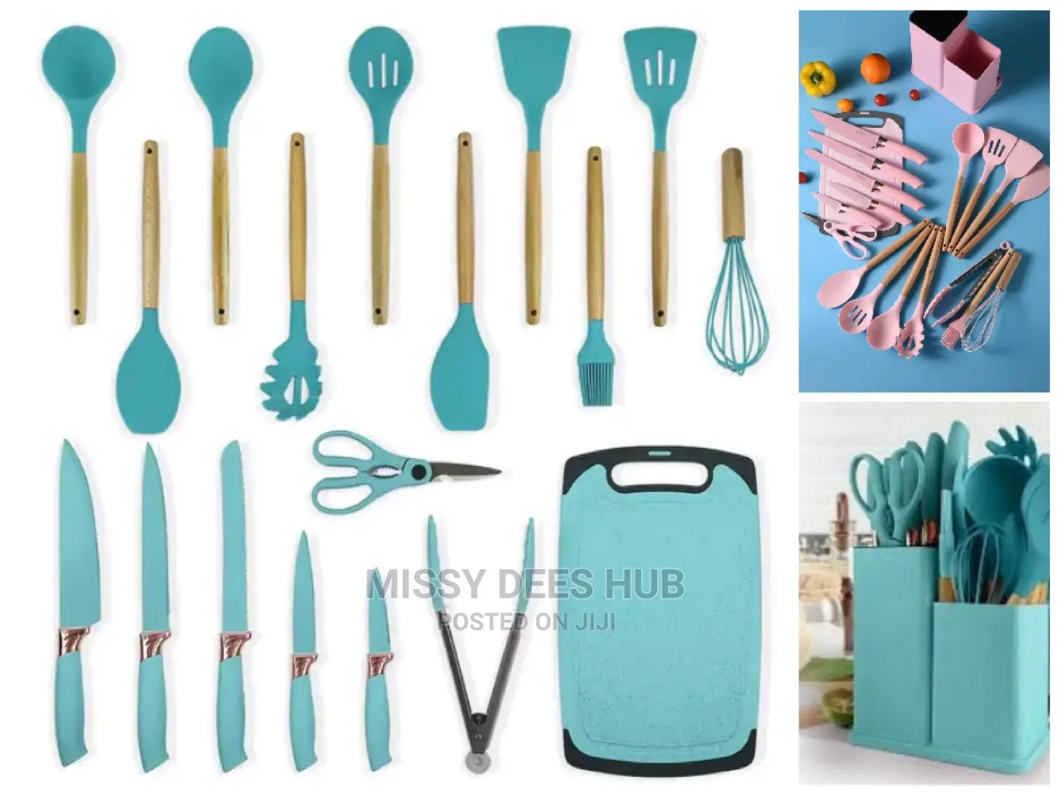 19pcs Silicone Kitchen Set
