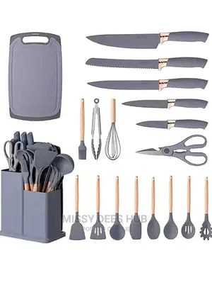 19pcs Silicone Kitchen Set