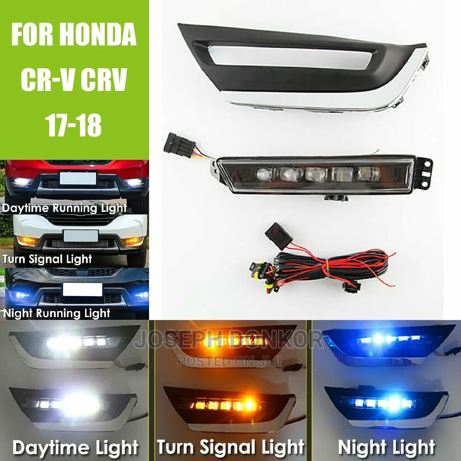 CRV 2017,2018,2019 Led Fog Light and Cover Set