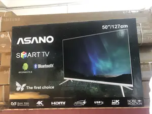 Aerial Required Asano 50′′ Ultra HD Smart LED TV – Black