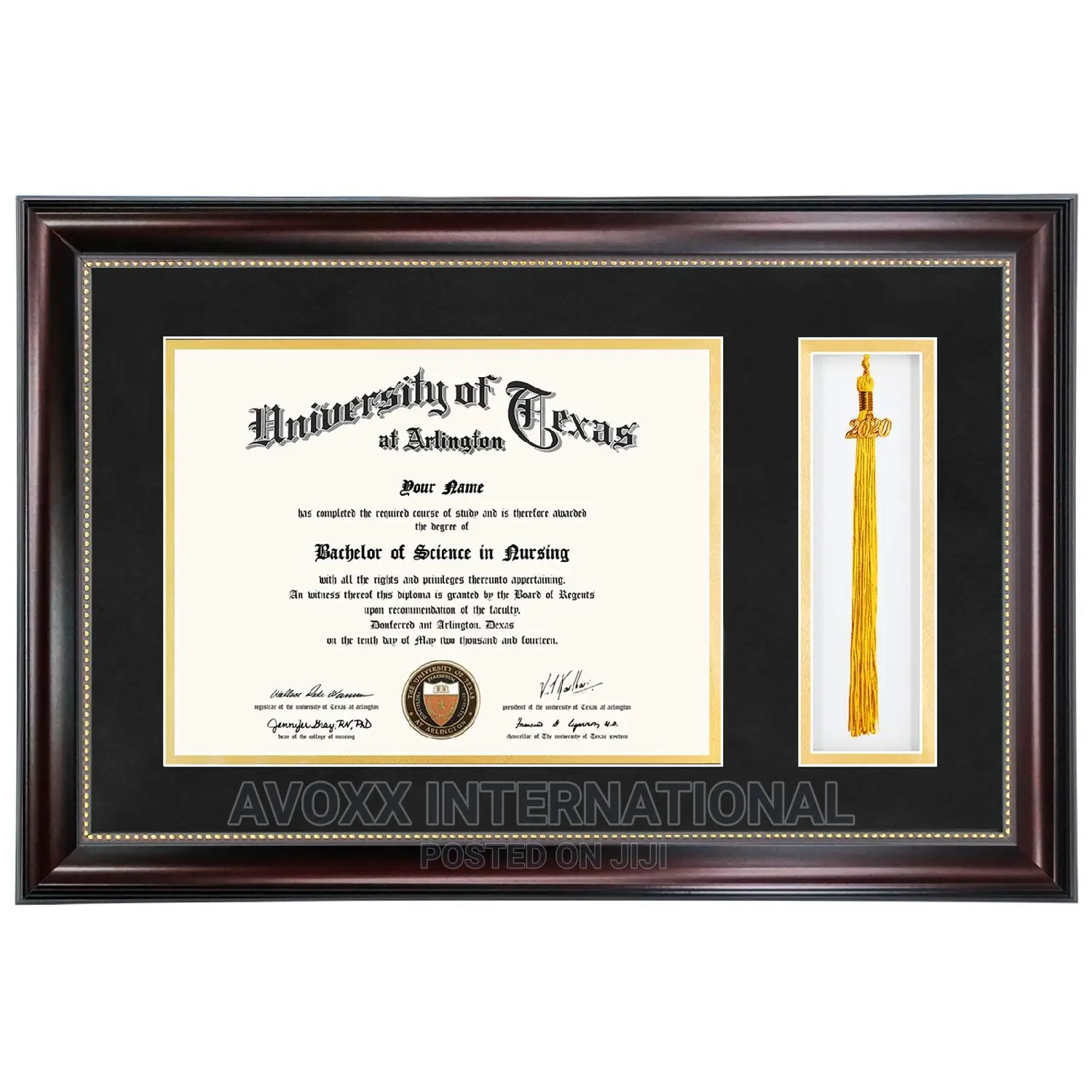 Graduatepro 8.5"X11" F-Df005-1 Over Gold Real Glads