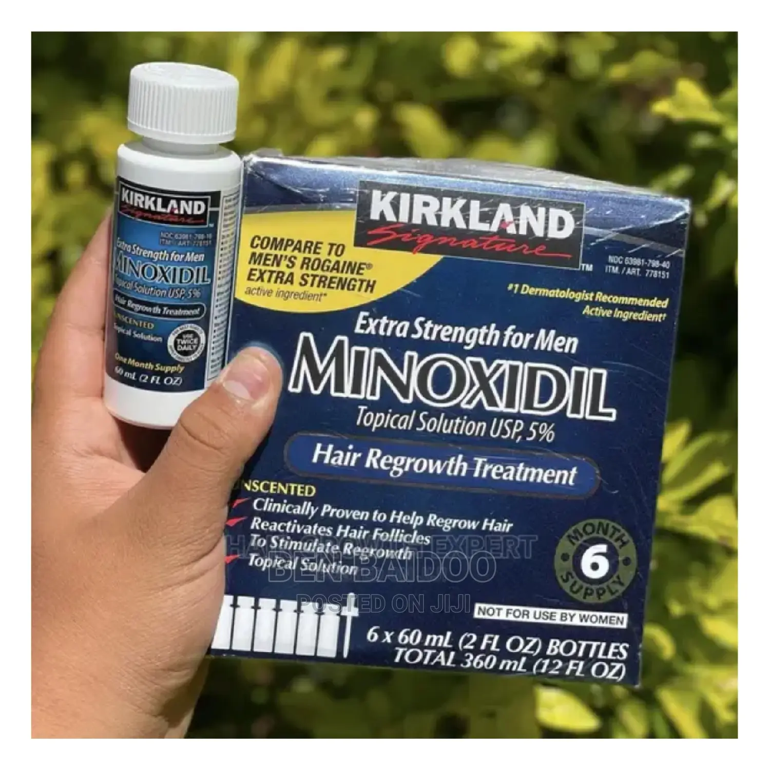 Kirkland Minoxidil Box Hair Growth Treatment