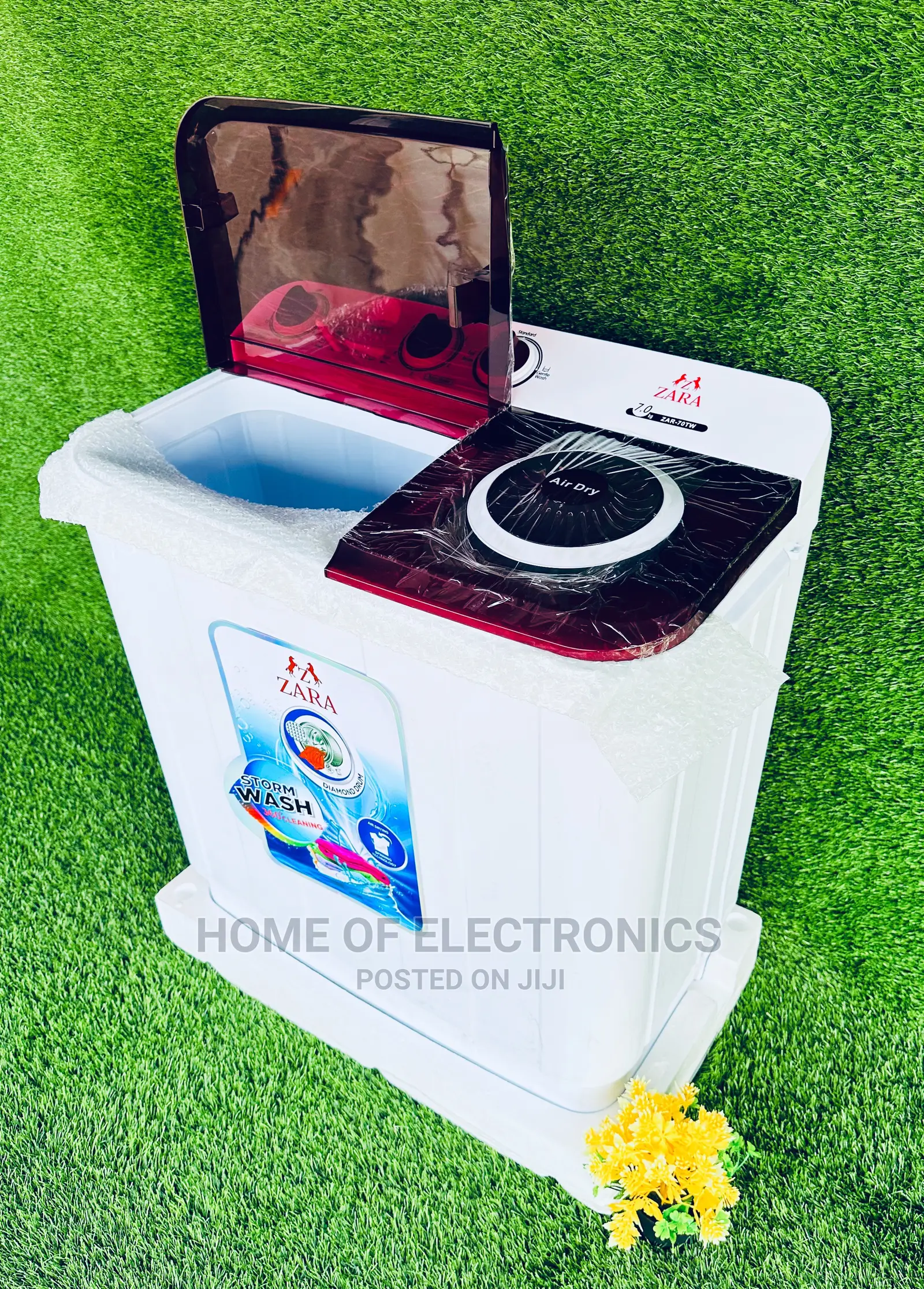 Wash Baby Clothes With Zara 7KG Semi Auto Washing Machine