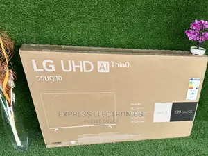 Enjoy Apple Play on UHD Real Smart LG 55”Uq80 Tv 