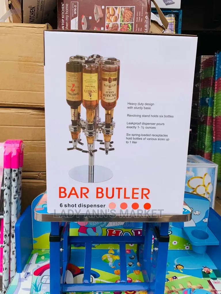 6 Shots Bar Butler