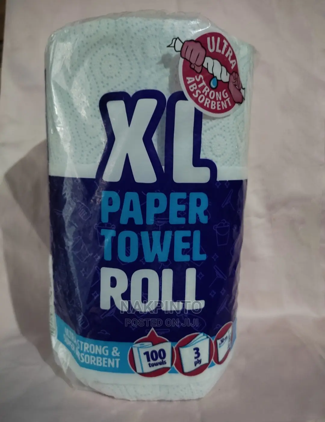 Strong Absorbent Paper Towel Roll XL (Kitchen Tissue Paper)