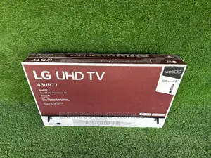Enjoy  Apple Play on UHD Real Smart LG 43UP77003