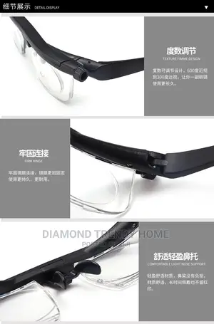 Adjustable Medicated Glasses.