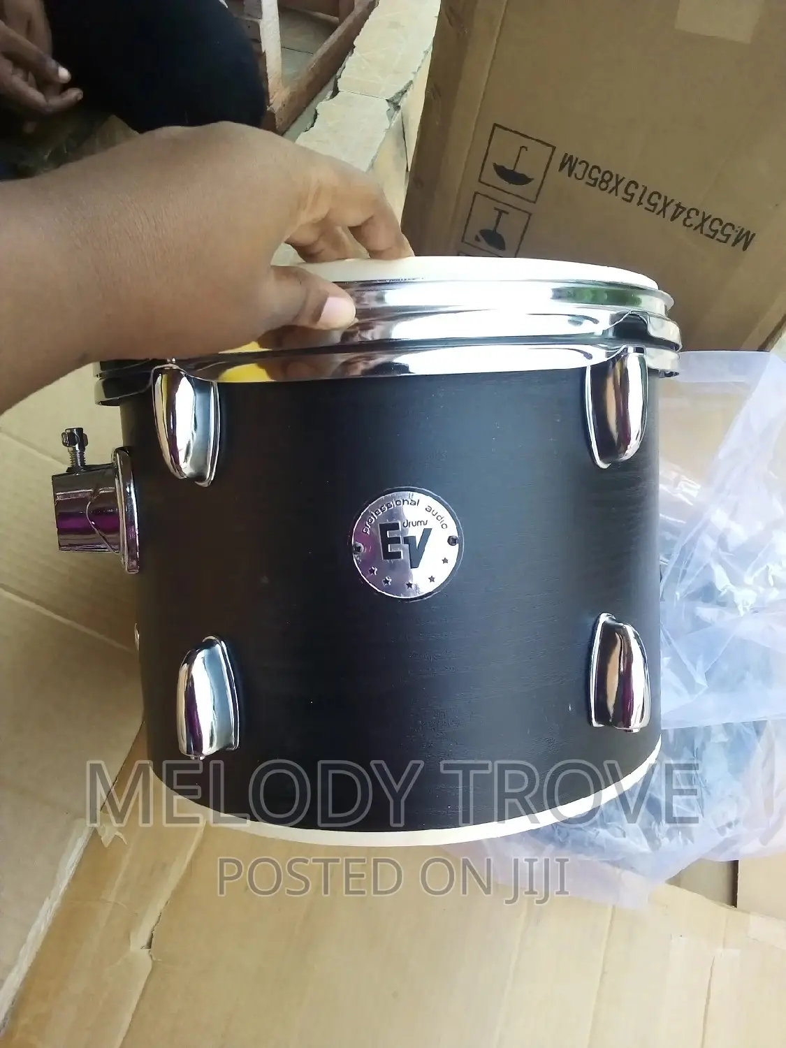 Ev Drumset- Black Colour
