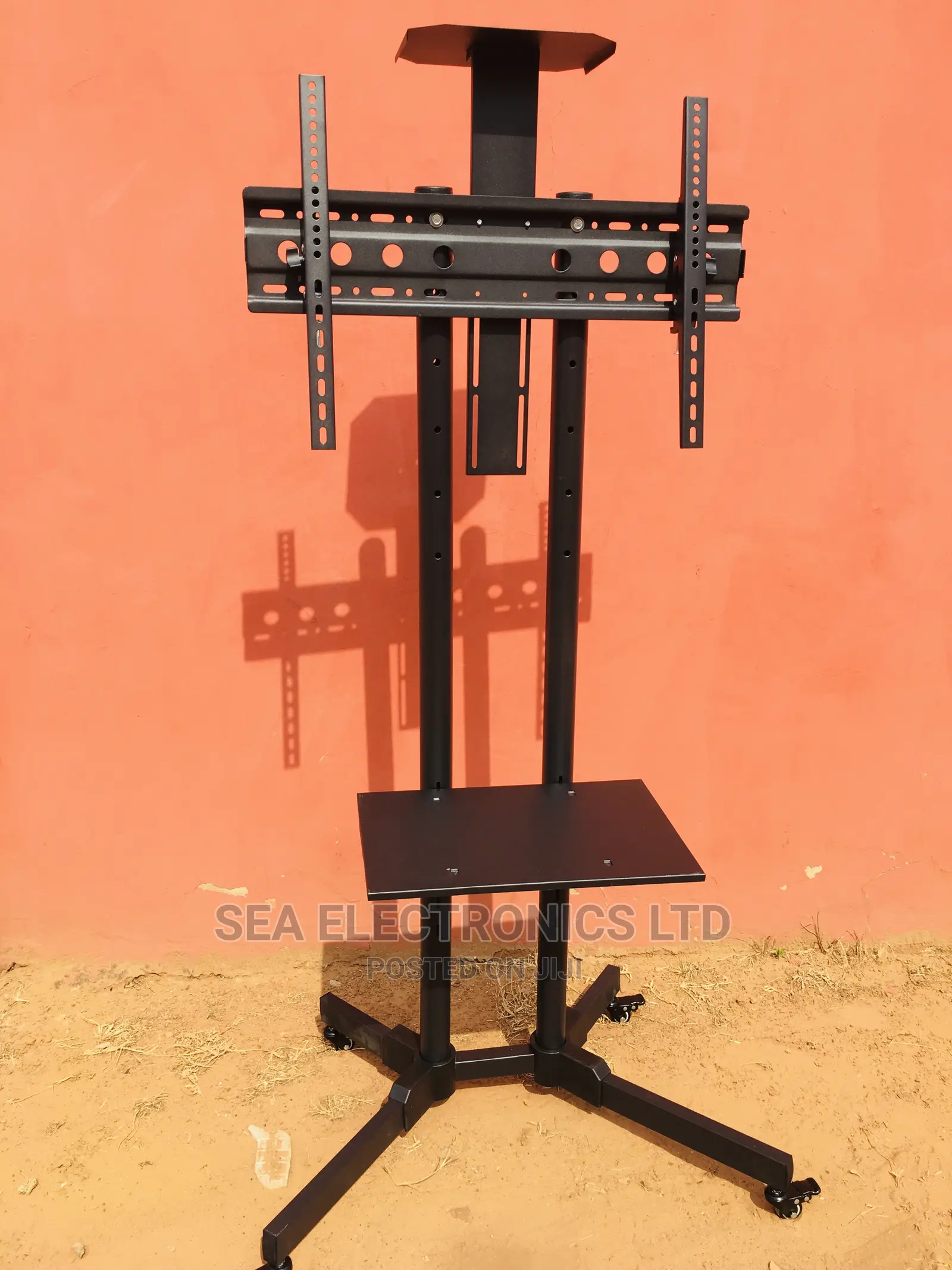 Universal Flat Screen Rolling TV Cart Trolley 32-65