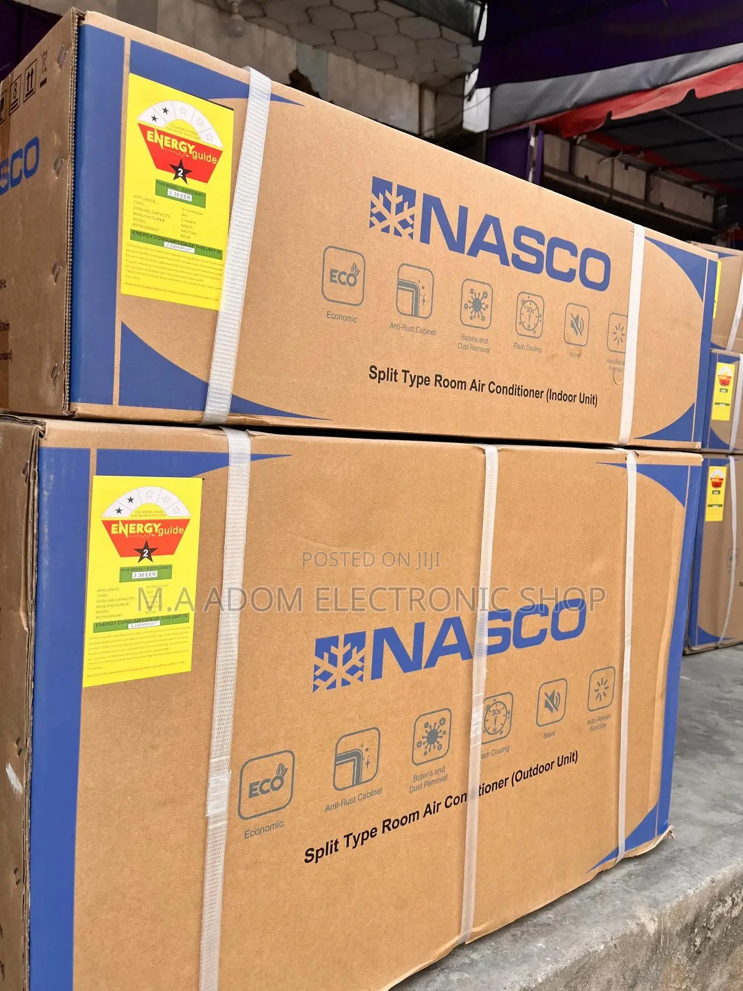 Environmentally Friendly Nasco 1/5 R410gas AC