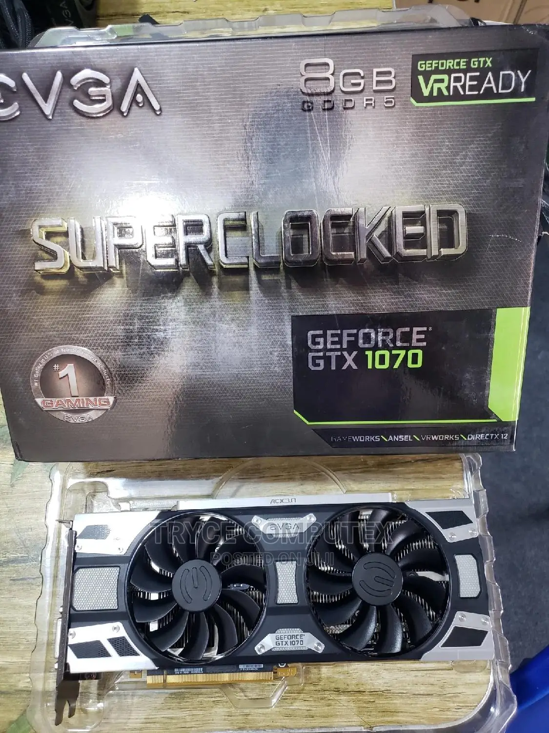 Nvidia Geforce GTX 1070 8gb Graphic Card