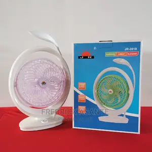 Rechargeable Fan With Light
