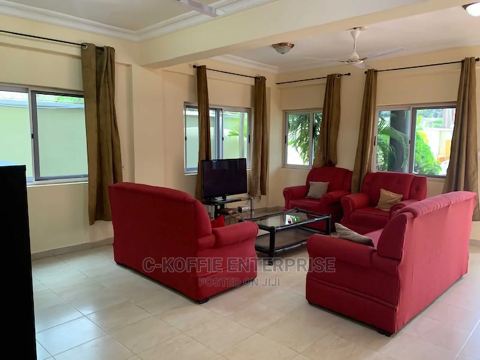 Furnished 4bdrm Apartment in Tesano, Papaye for Rent