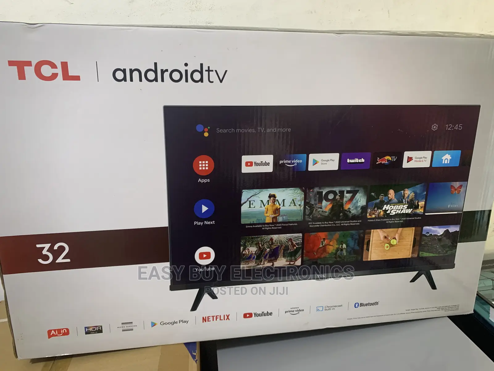 Indeed the Artist TCL 32"Inchs Smart Android TV