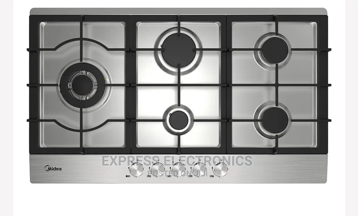 Midea 90g50me005-Sft 5-Burner Gas Hob