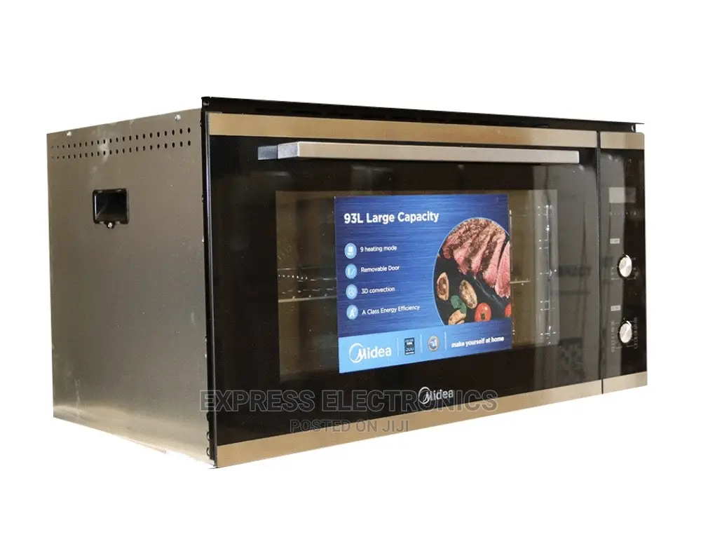 MIDEA 90cm Built-In Electric Oven – Stainless Steel (93M90D0