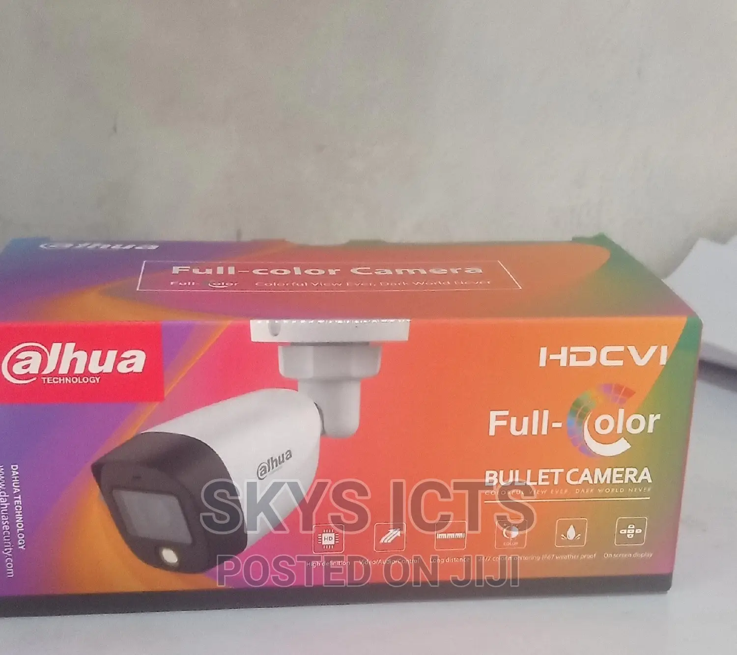 Dahua Full Colour CCTV Camera With Audio - 2mp