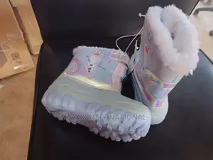 Disney Frozen II Purple White Thermolite Waterproof Boots