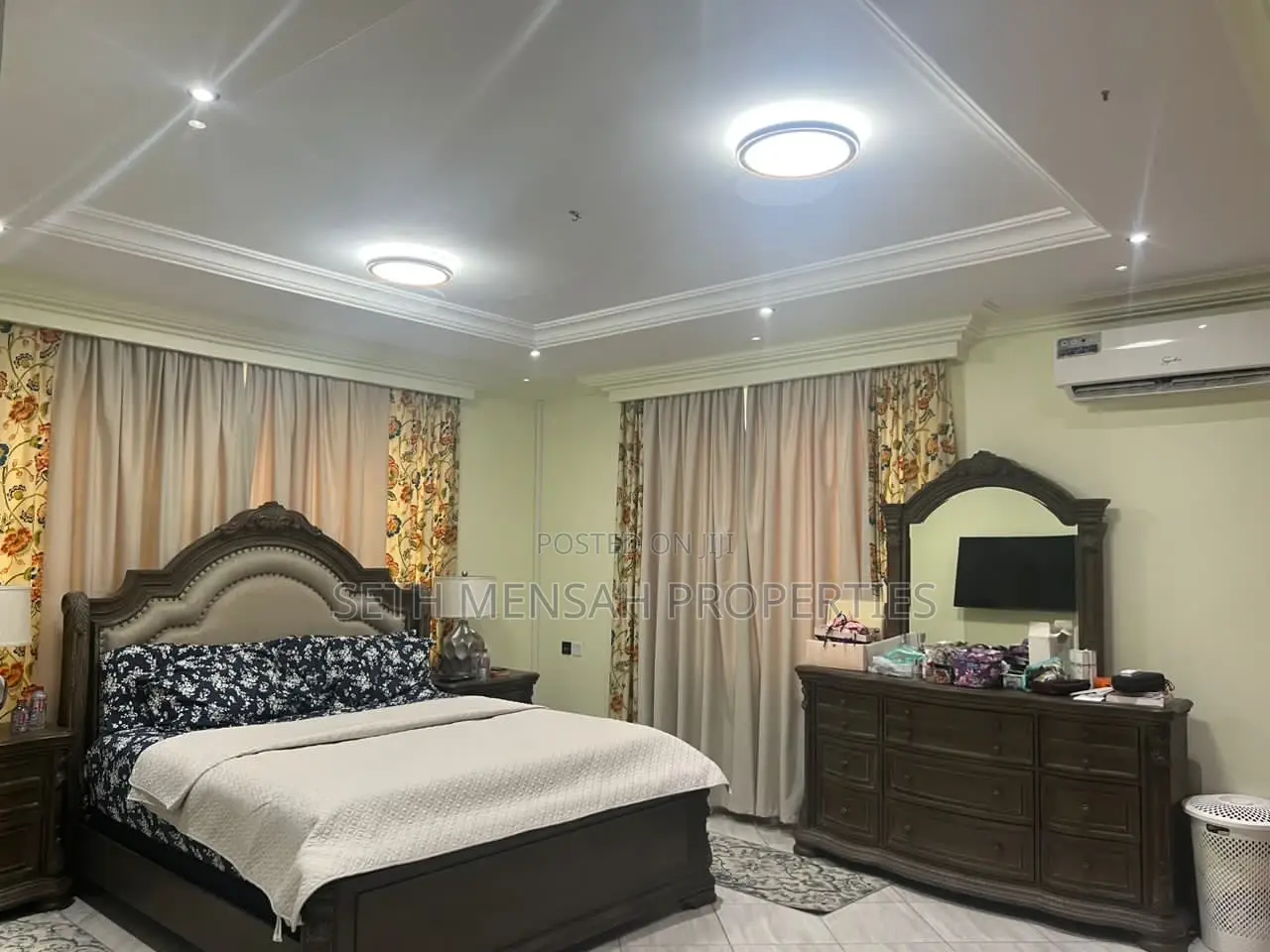 Furnished 5bdrm House in Skm Property, East Legon for Rent