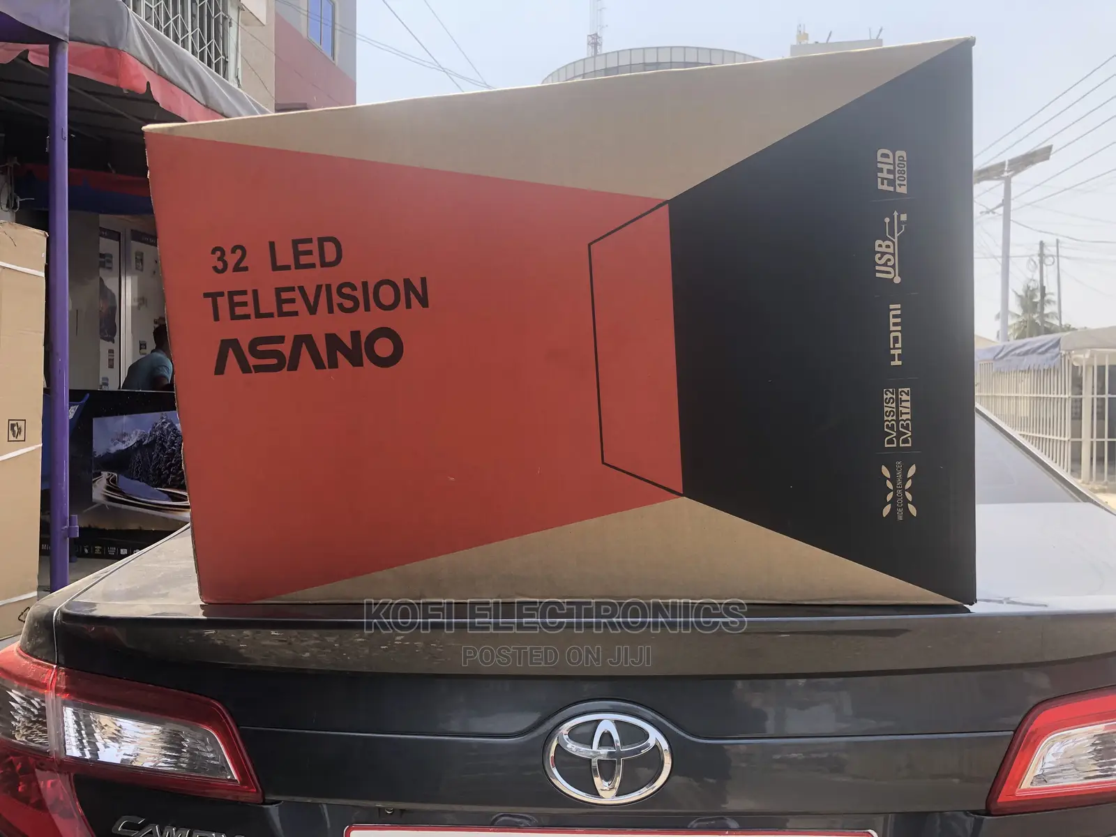 Enjoy Wide Range Content W/Digital Satellite Asano 32inch TV