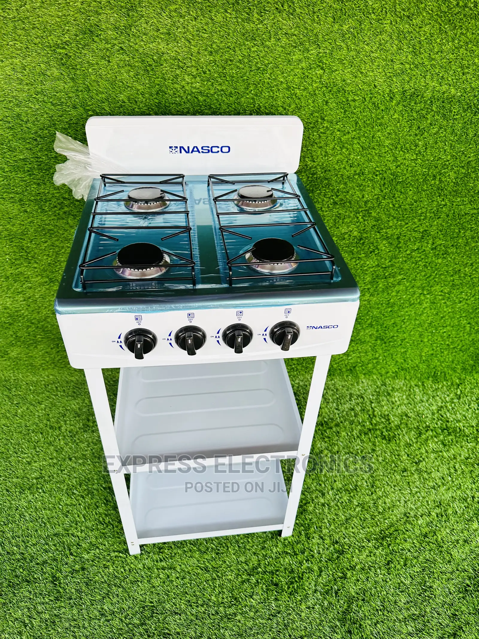 Nasco 4BURNER White Stove Cooker