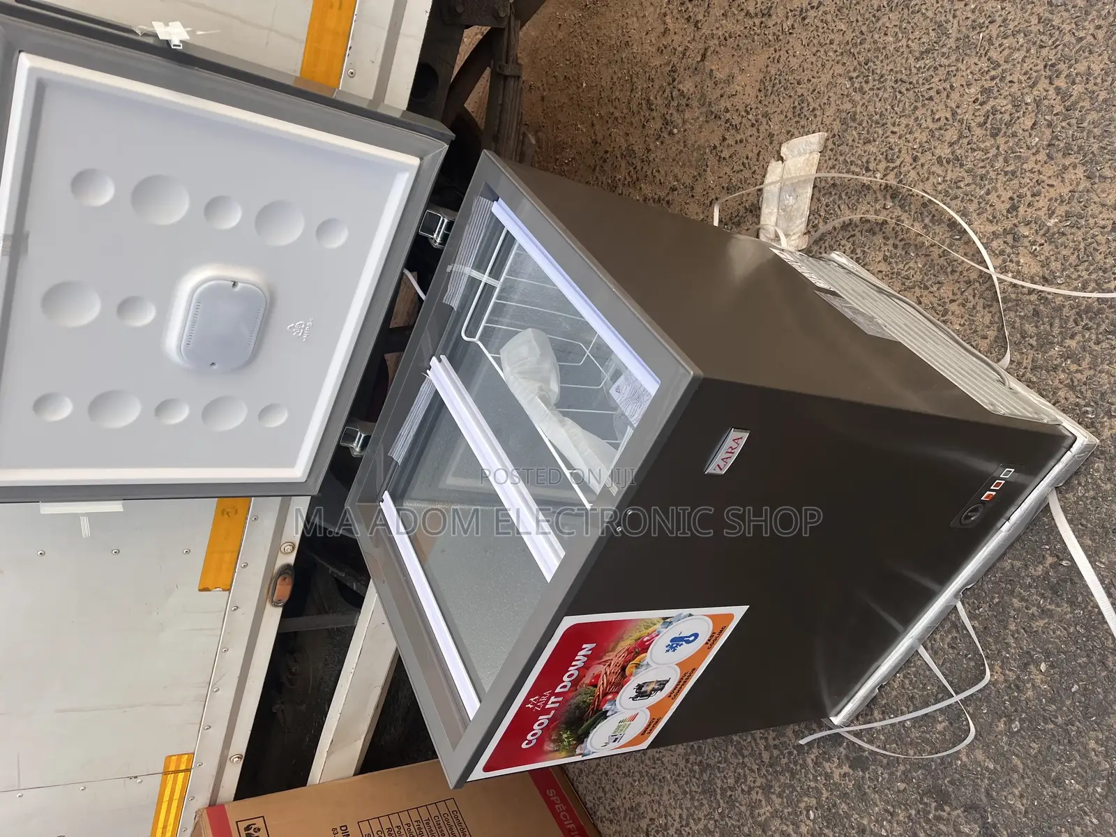 Energy Saving 4 Star Zara 140 Litres Mini Chest Freezer