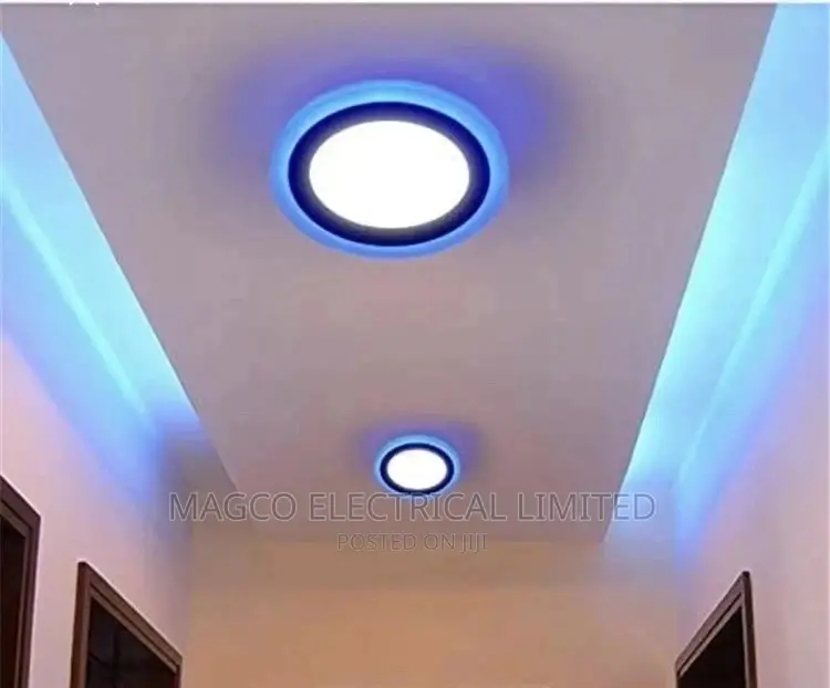 Led Panel Light White/Blue