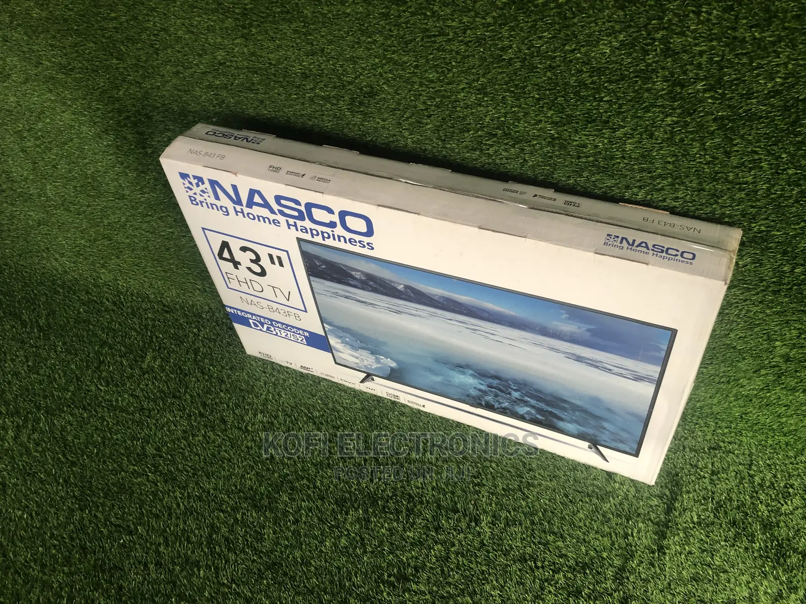 A Flat Full HD Nasco 43′′ LED Satellite TV [Nas-H43fb]