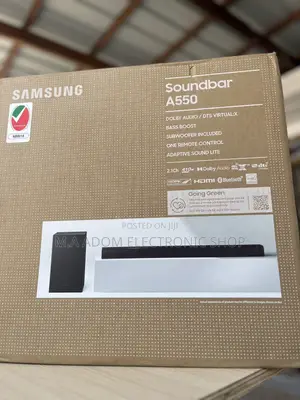 For Better Sound Choose the Hw-A550 2.1h 410w Wireless Bar