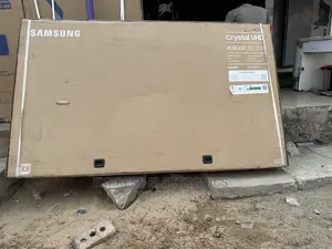Streaming Netflix and More on 85” UHD Samsung Au8000