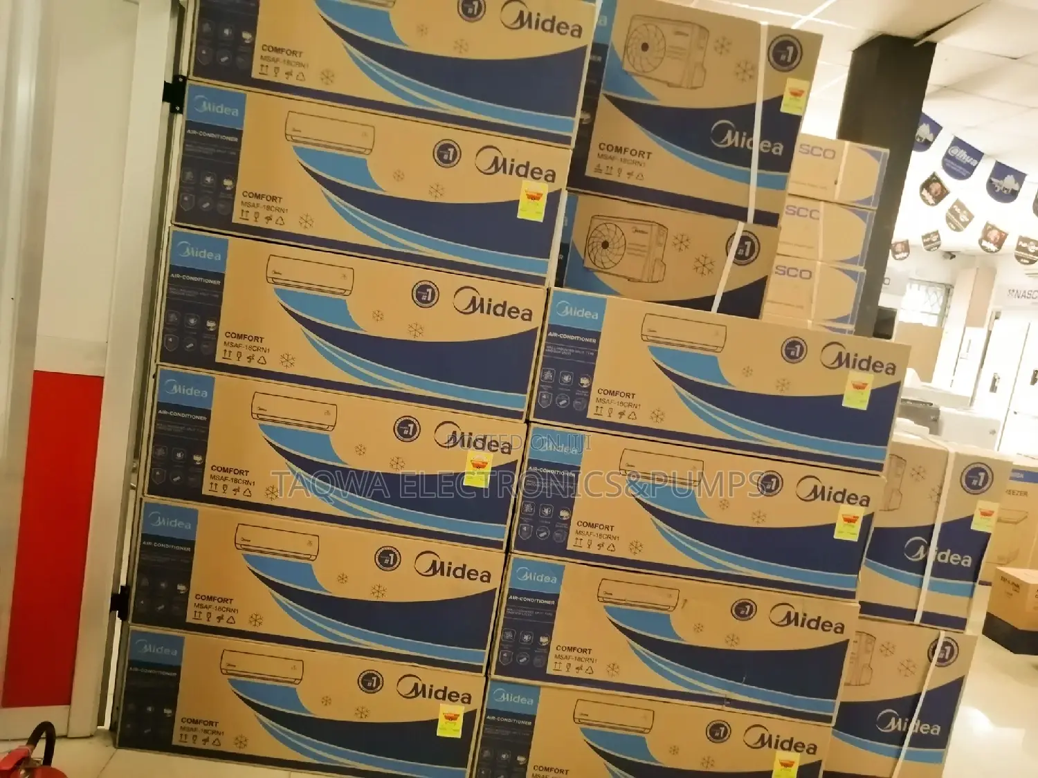0n Point Midea 2.0hp Air Conditioner