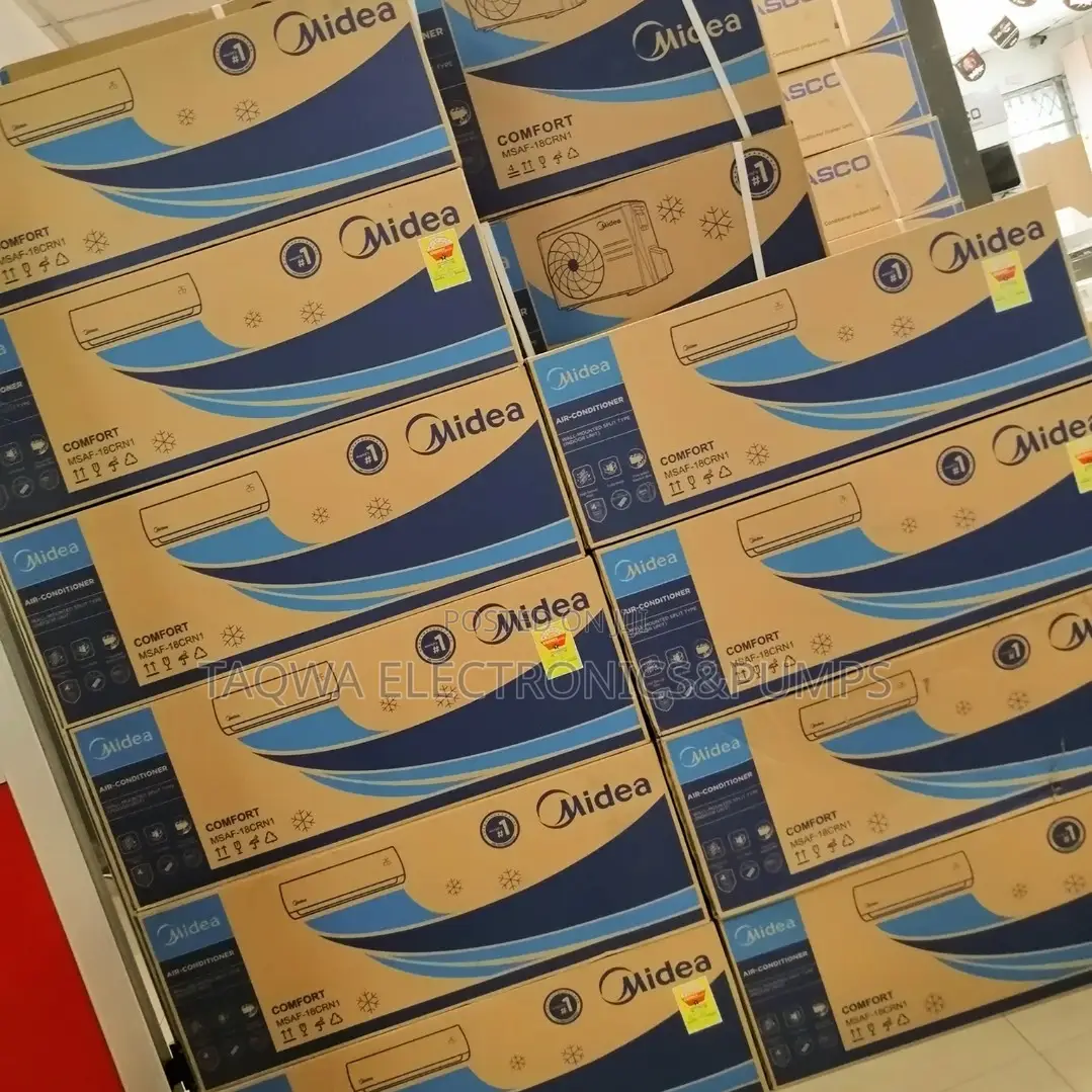 Befitting 2.0hp Midea Ac. >