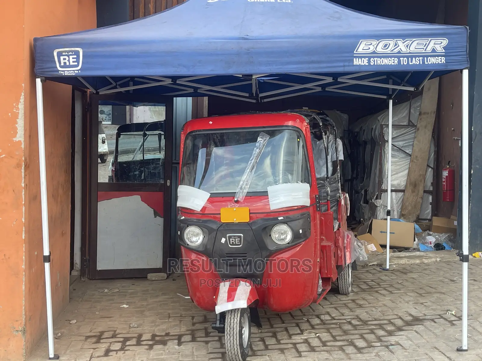 New Bajaj RE 2023 Red