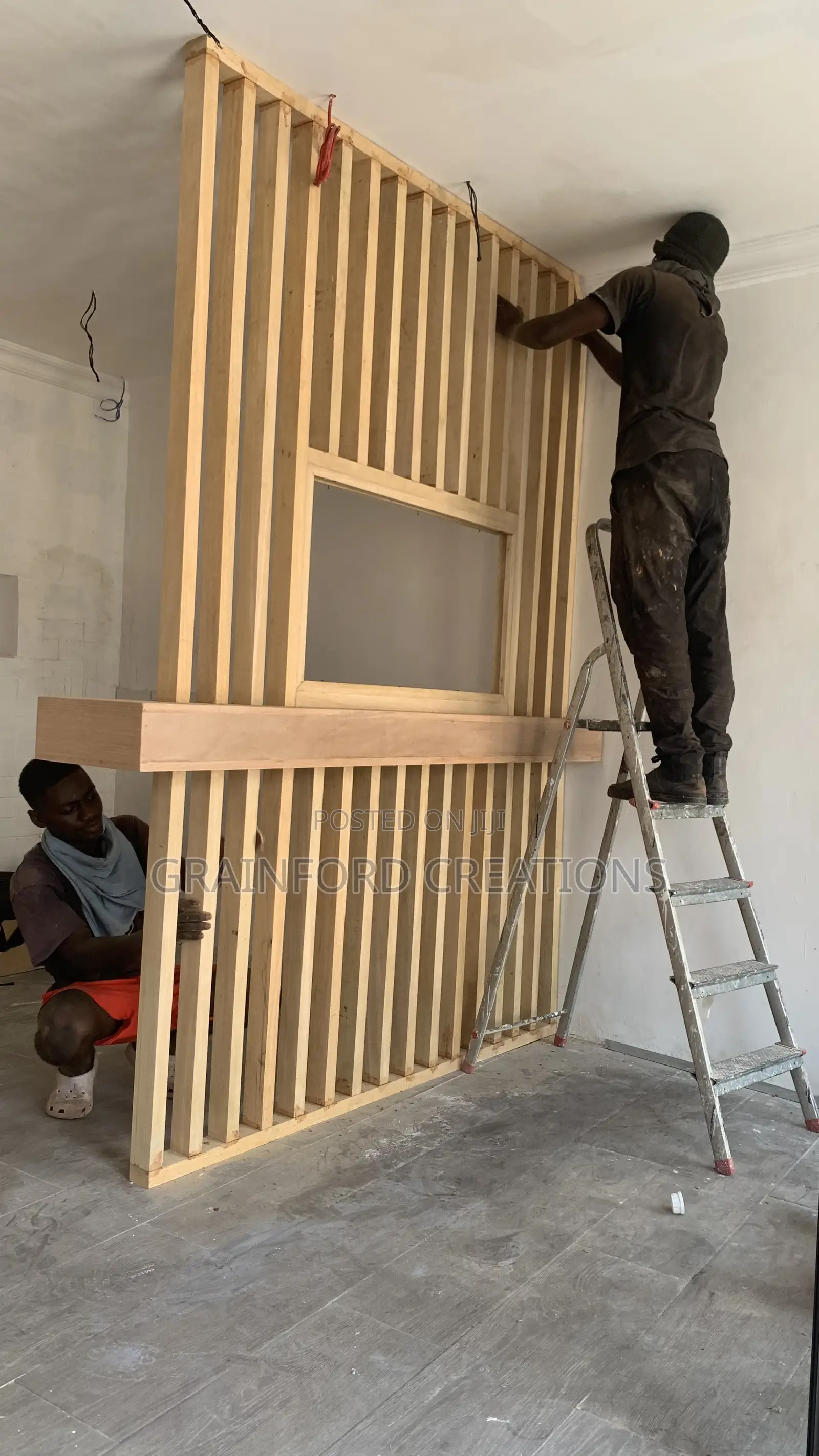 Modern Offices and Living Rooms Wooden Wall Partitions