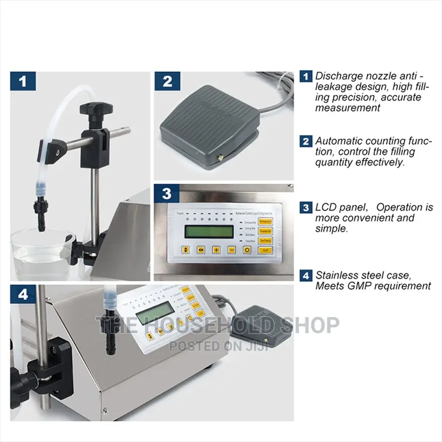 Semi Automatic Digital Filling Machine. (Gfk 160 Gfk 280)