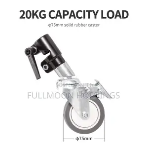 3 Wheels Multi Function Photography Heavy Lighting Wheels