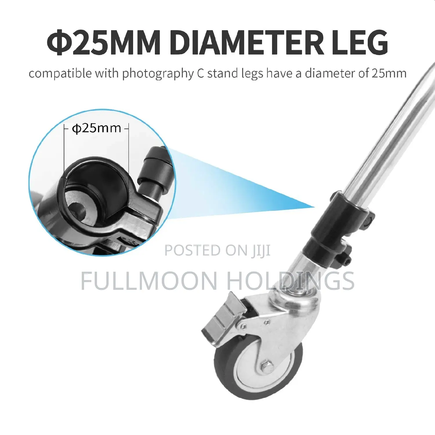 3 Wheels Multi Function Photography Heavy Lighting Wheels