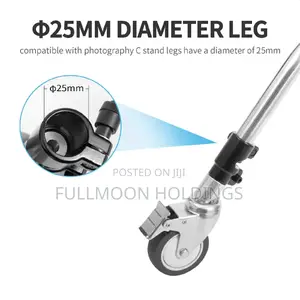 3 Wheels Multi Function Photography Heavy Lighting Wheels