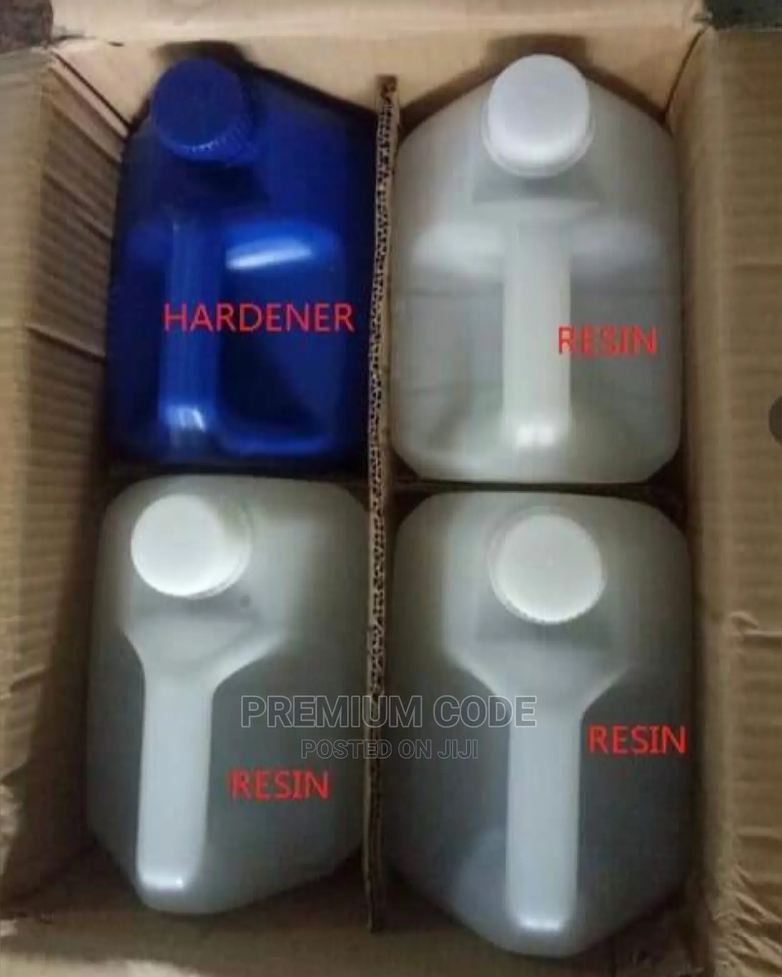 Epoxy Resin and Hardner for Floors 20kg Box, 3:1