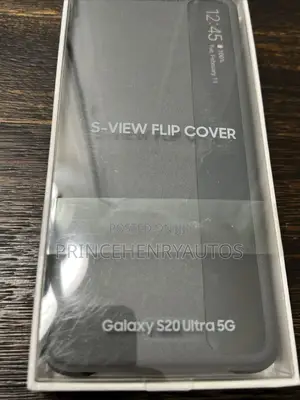 Samsung Galaxy S20 Ultra Case, S-View Flip Cover EF-ZG988