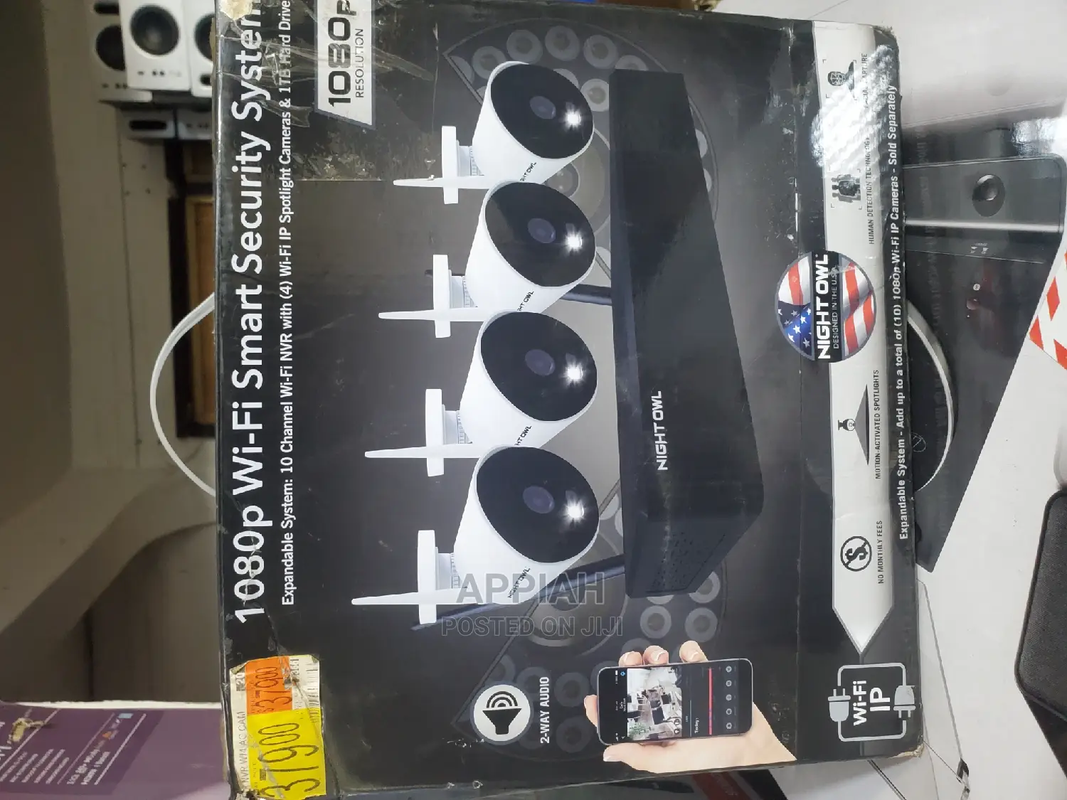 Night Owl 10 Channel Wi-Fi NVR With 4 1080p Wi-Fi Camera