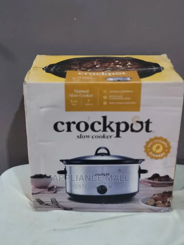 Crock Pot Slow Cooker 5.6 Litres
