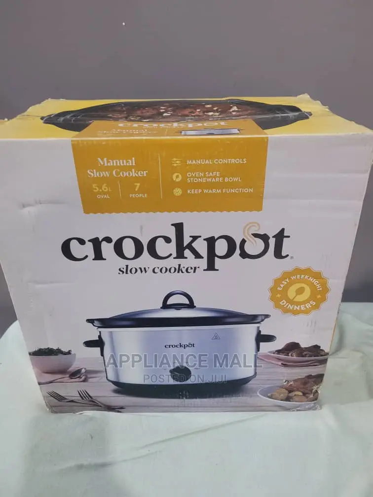 Crock Pot Slow Cooker 5.6 Litres