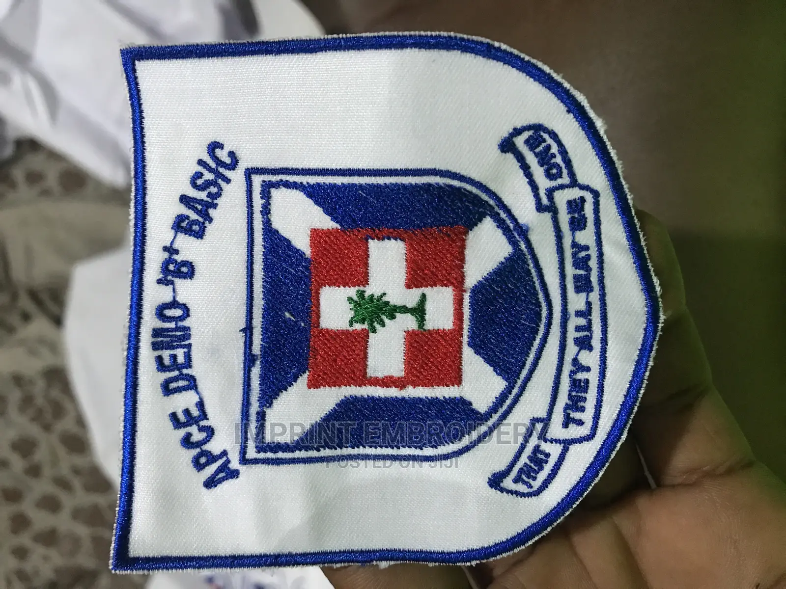 Crest Embroidery