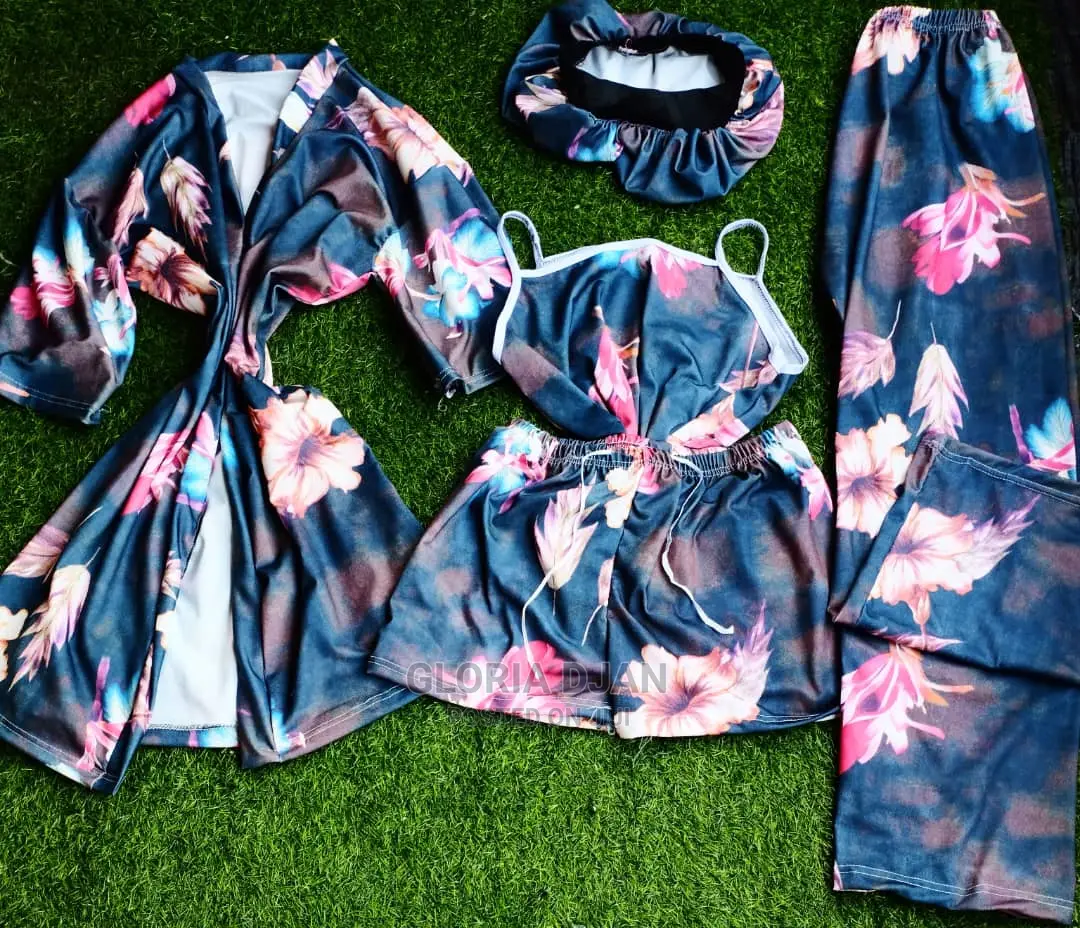 5 in 1 Nightwear (Wholesale Only From 10peices and Above)